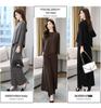 Autumn 2025 Women's Stylish Slimming Skirt-Pants Two-Piece Set - Casual Light Luxury Patchwork Design