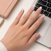 150PCS Nail Stickers, French Style Nail Polish Set, Versatile Multi-Sized Full Cover Smooth DIY Manicure, for Women Girls