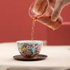 NEW Enamel Ceramic Master Kung Fu Large Personal Tea Tasting Cup Business Festival Gift Small Set