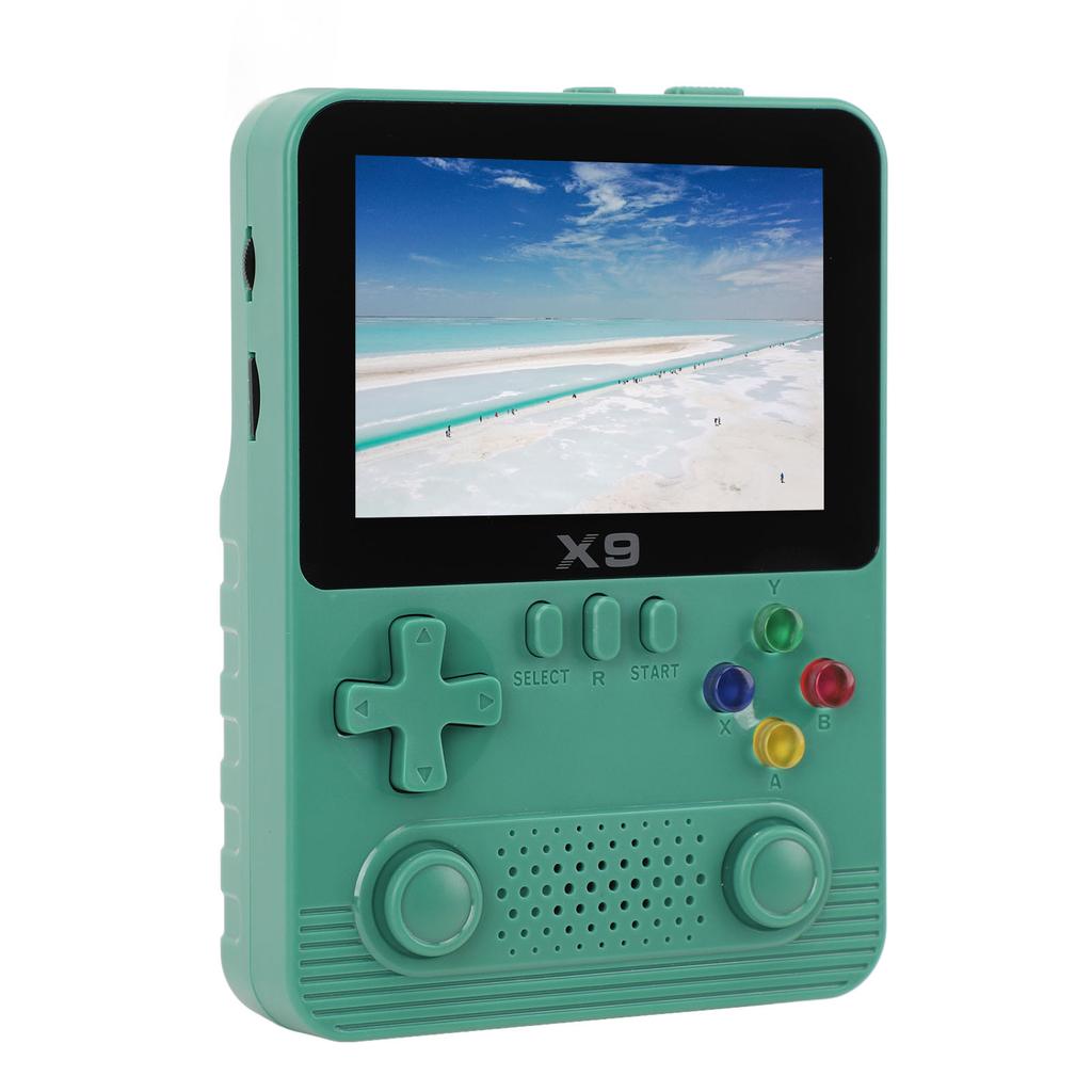 Handheld Games Consoles 3.5 Inch IPS Screen Support Connecting TV Two Players Portable Game Player with 32G Memory Card