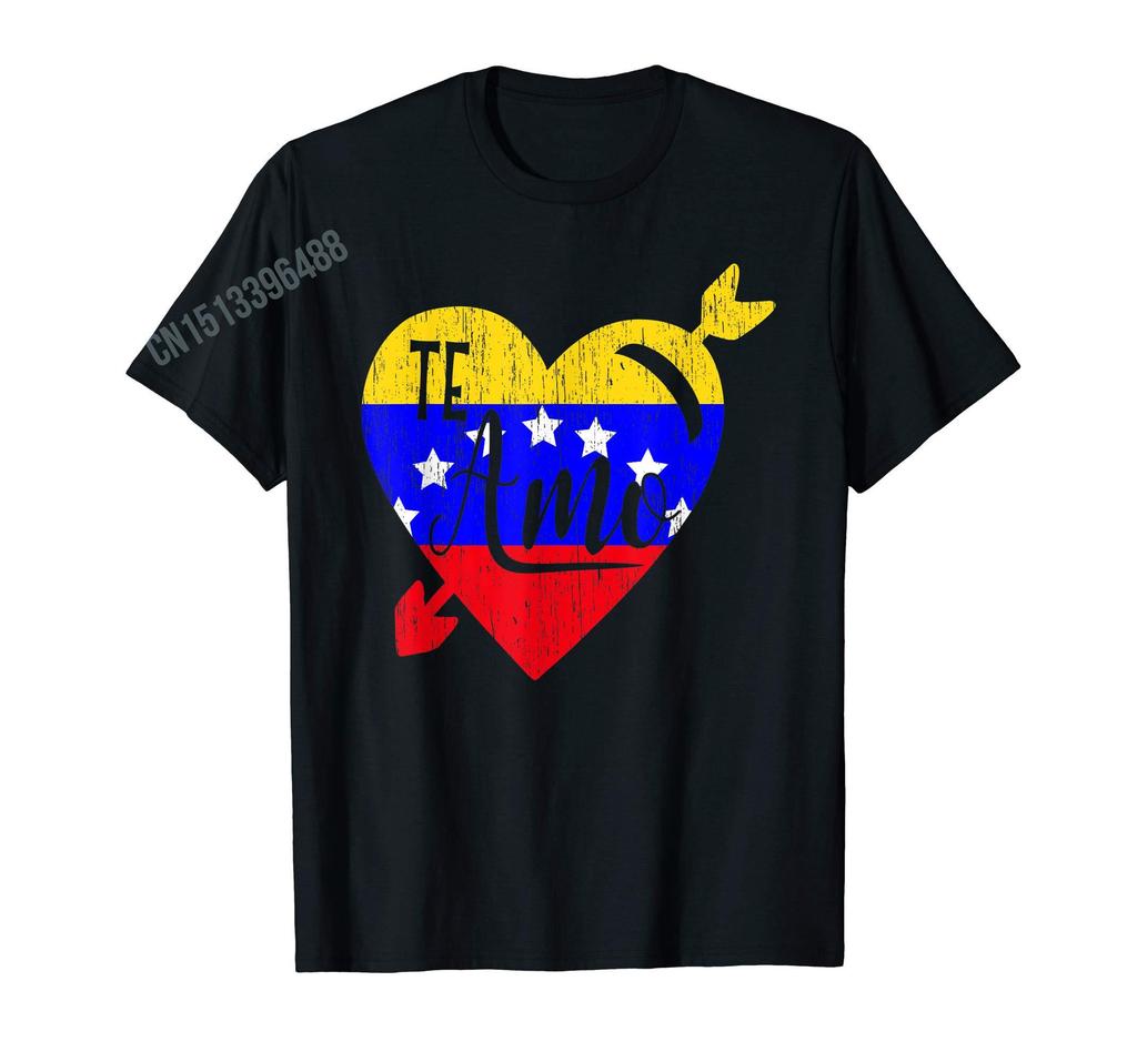 ZX More Design Venezuelan Map And Flag Distressed Venezuela  TShirt For Men Women T Shirt Tops Cotton Tees