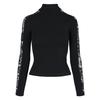 Damen T-Shirt - URBAN CLASSICS - Gestreift - Langarm - Rollkragen - Eng anliegend