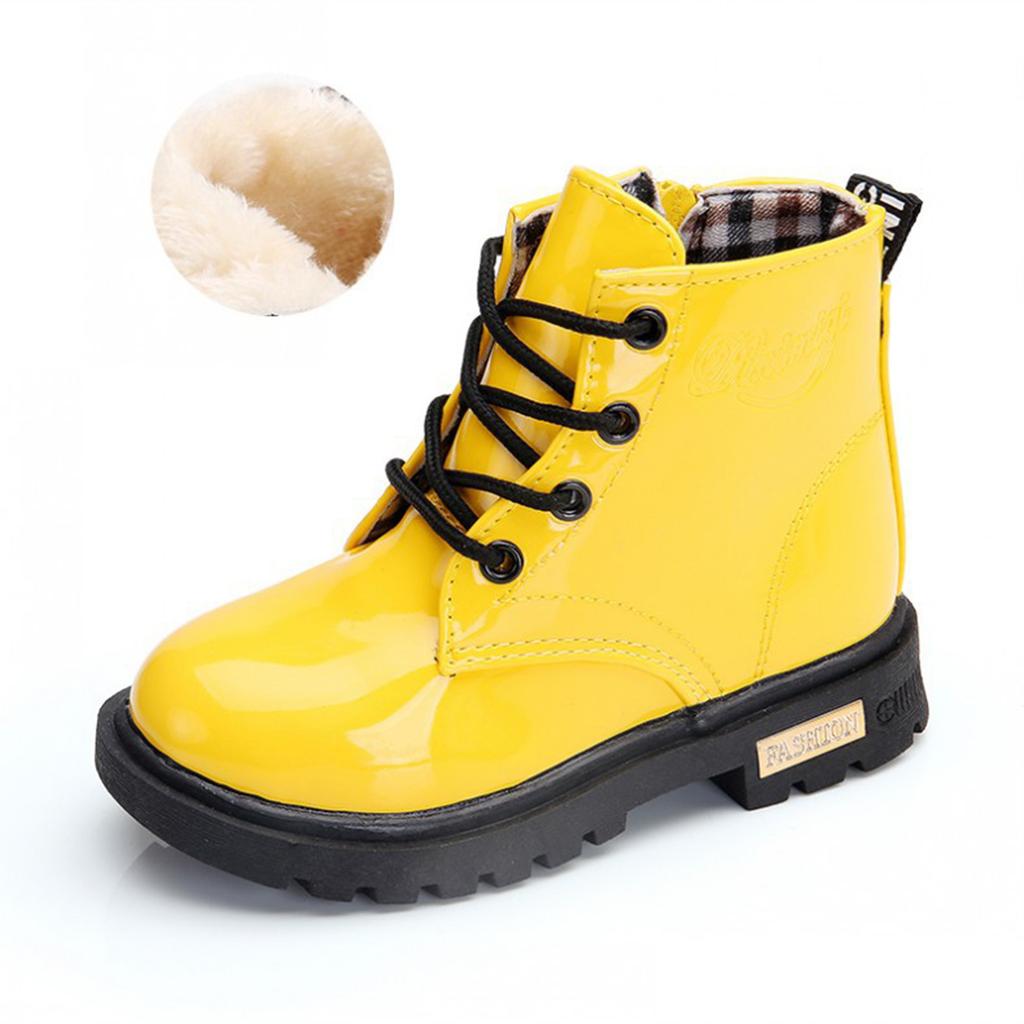 Children's Boots, Leather Boots, Short Boots, British Fashionable Single Boots