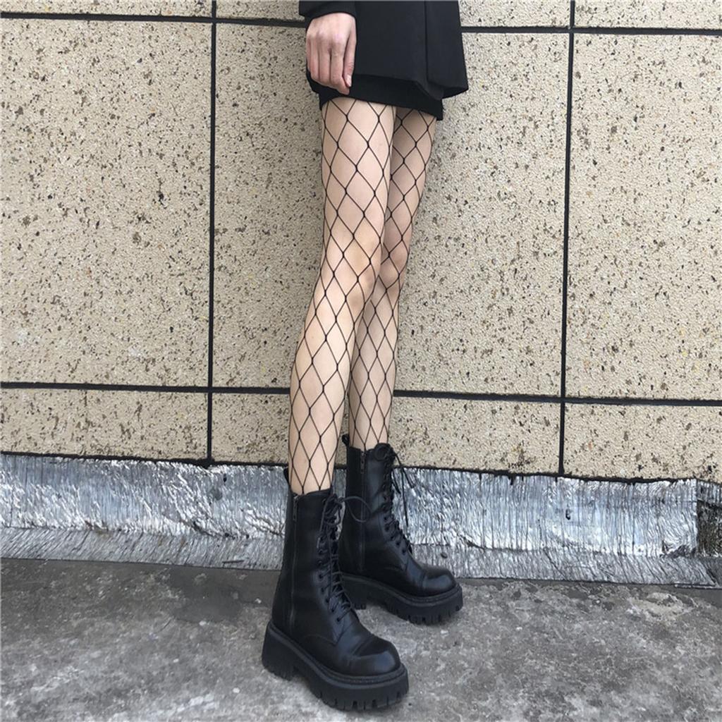 Fashion Women Ladies Black Mesh Fishnet Pantyhose Hollow Tights Stockings Gift