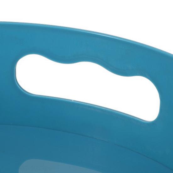 Storage Tray Non-slip 360 Degree Rotating Plastic Multifunctional Cosmetic Snack Fruit Seasoning Box for Kitchen