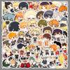 51 Stück Haikyuu Sticker: Hinata Shoyo Anime, Wasserdicht für Tassen, Handys und Schreibwaren