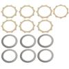 Kopplingssats Järnfriktionsplattor för Honda CRM250 CB400 CL400 XR400 1994-2008