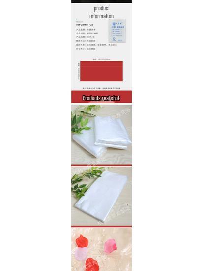 Disposable Waterproof Bed Sheet for Spa, Massage, and Salon Use