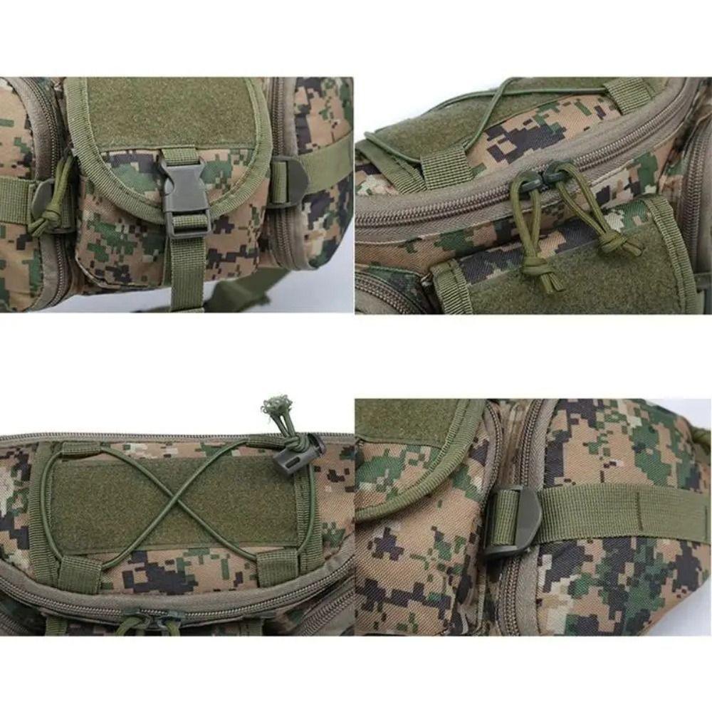 Oxford Cloth Waist Fanny Pack Large Capacity Running Sports Belt Bag Climbing Belt Bag Cycling