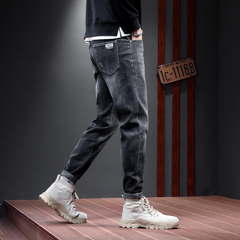 Jeans Men'S Pants All Season Stretch Versatile Jeans Men'S