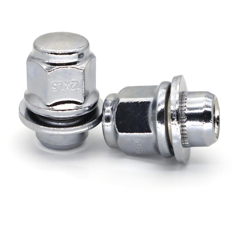 4PCS OEM Specification Wheel Lug Nut and Stud Bolt Kit M12x1.5 For Toyota Camry Corolla 4Runner and Lexus ES IS GS Models