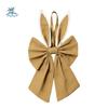Creative Multi-colored Bunny Ear Bow Soft Multi-purpose Easter Hanging Item Cute Polyester Wreath Bow Birthdays Celebrations