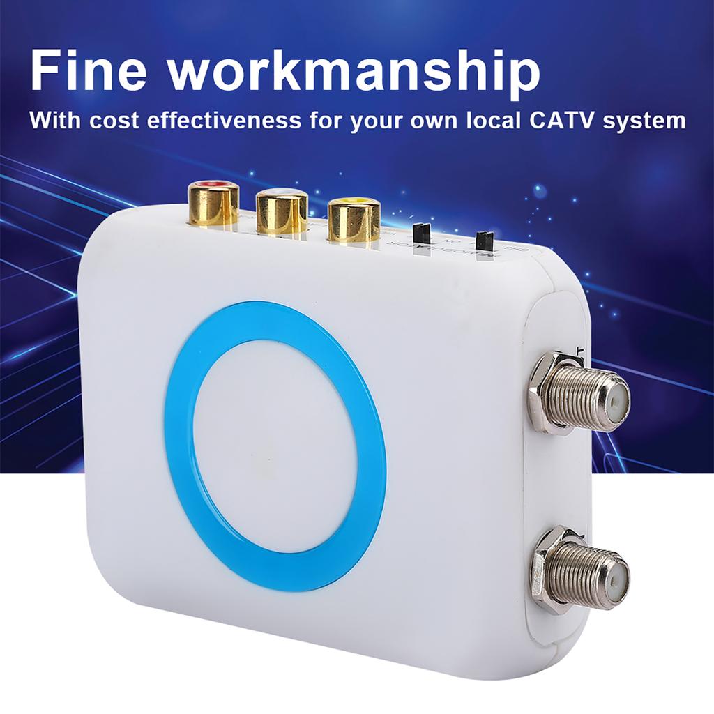 HDM66 ABS Professional Portable Flexible PAL NTSC Format Output High Definition RF Video HD Modulator