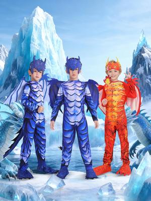 Drachenritter Kinder-Cosplay-Festival-Kostümset