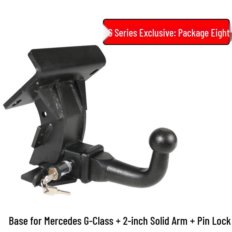 Compatible with Mercedes-Benz G-Class (G500, G350, G63, W463) rear tow bar modification, including unlicensed tow hooks.