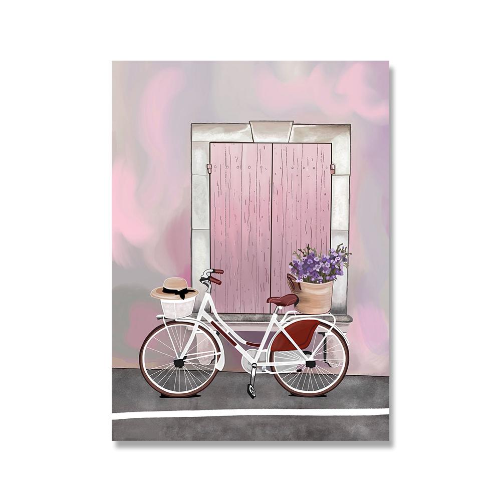 Floral Pflanzen Reise Griechenland Poster Marine Leinwand Malerei Floral Pflanzen Kunstdruck Nordic Strand Wandbild Wohnzimmer Wohnkultur