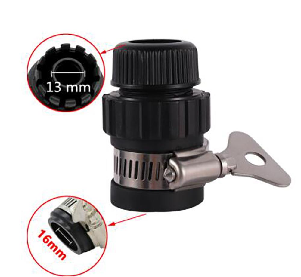 Universal Tap Adapter 16mm Pipe Water Faucet Quick Connector 1/2" Hose Car Washing Garden Irrigation Water Connectors