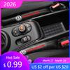 VW GTI GOLF 2026 חם עבור VW VOLKSWAGEN סיבי פחמן אטום לדליפות כיסוי מגן לחריץ מושב לרכב עבור VW Volkswagen Golf Polo Pass
