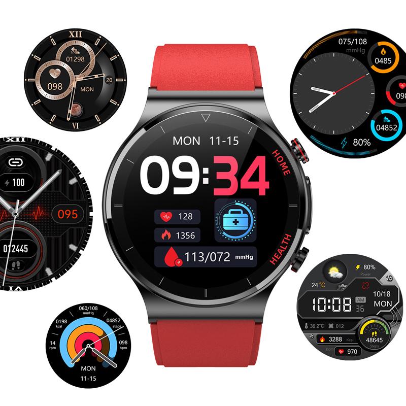 Max Pro Smart Watch Men Laser Treatment ECG Body Temperature Measurement Heart Rate Blood Pressure Oxygen Smartwatch
