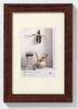 Cadre photo - walther - ho090n - bois massif - 60 x 90 cm - passe-partout biseauté