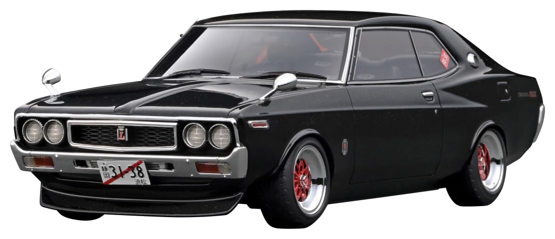 

ignition model Nissan Laurel 2000SGX Металлизированный готовый продукт 1/18 (С130) Черный/Зеленый