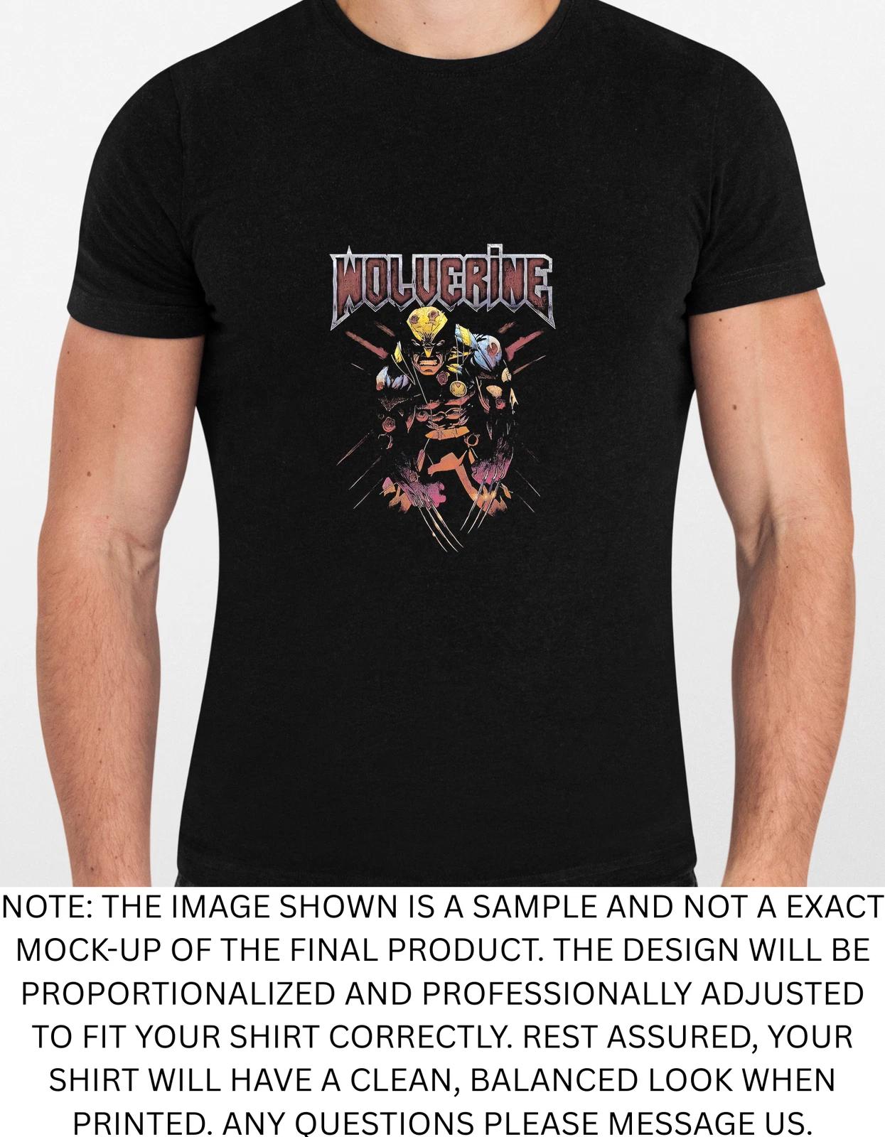 Men s and Women s T-shirts Wolverine 3 Graphic XL