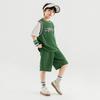 Boys' Mesh Breathable Sports Two-Piece Set