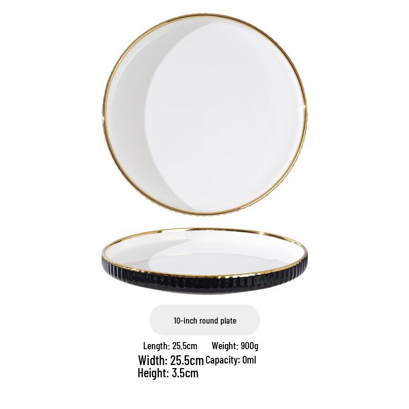 High-End Light Luxury Ceramic Dinnerware Set