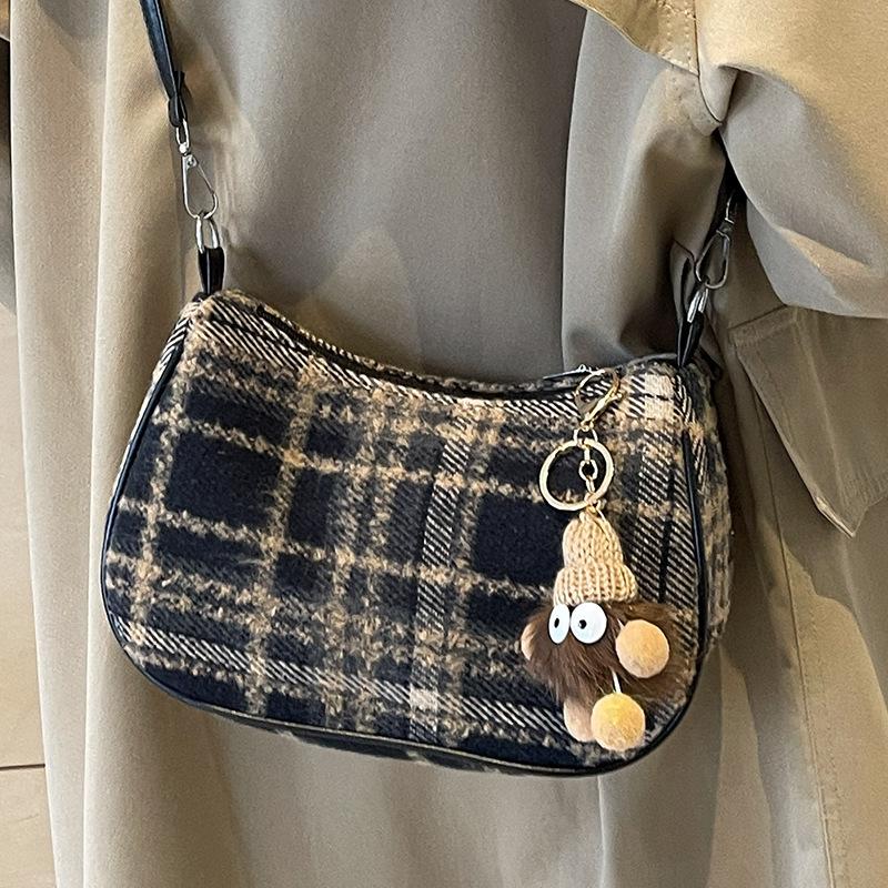 Fashion Bags for Women New Fashion Versatile Retro Crossbody Bag for Women Ins Versatile One-shoulder Crossbody Bag