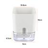 Self Watering Plant Pot Self Watering Planter with Cotton Rope Transparent Flower Pot Double Layer Flowerpot for Indoor Plants