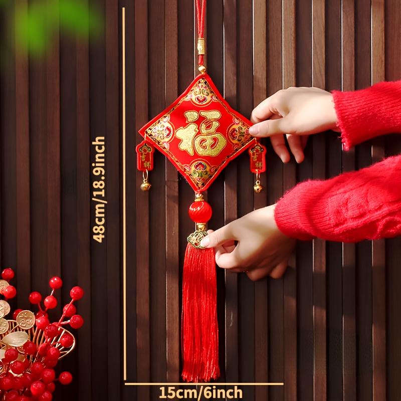 New Year Decoration Items Chinese Traditional Chinese New Year Hanging Strings Bell Hanging Decoration Spring Festival Lanterns