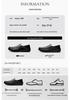 Men's Large-Size Driving Loafers with Collapsible Heel - Soft Leather Casual Shoes