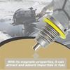 For Mercury Outboard Marine Magnetic Gearcase Drain Plug 8M0058389 Lower Unit Gear Lube Fill Hole Screw Seal 2PCS