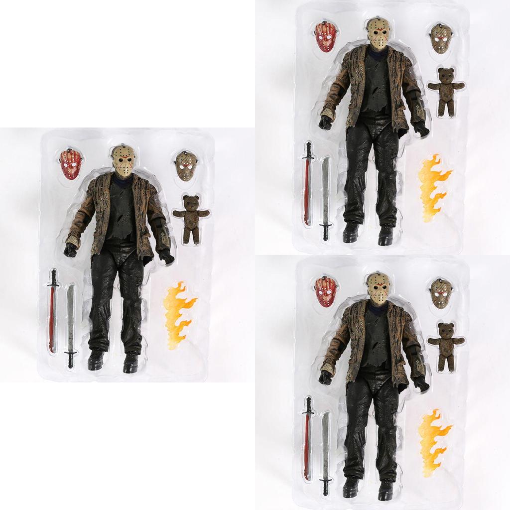 Neca Freddy Vs Jason Action Figure Model Jason Voorhees Movable Toy Collection With Exquisite Design