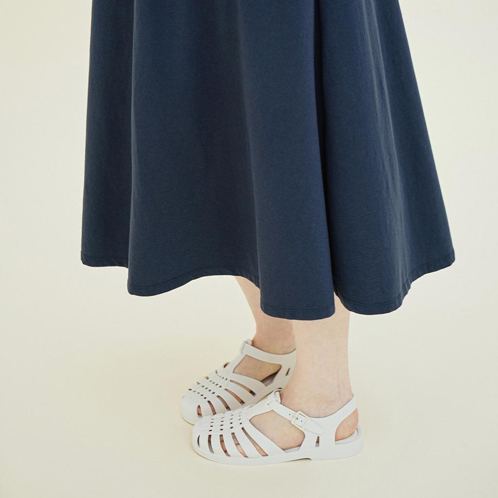 Chikita Jersey Skirt (Cotton) Navy 242401Snv