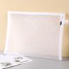 Mesh Pen Bag Nylon Document Bag Office School Supplies Zipper Pencil Case  Stationery
