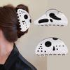 1/2pcs Halloween Decoration Ghost Face Creative Fun Ponytail Clip New Shark Clip Hairstyle Accessories