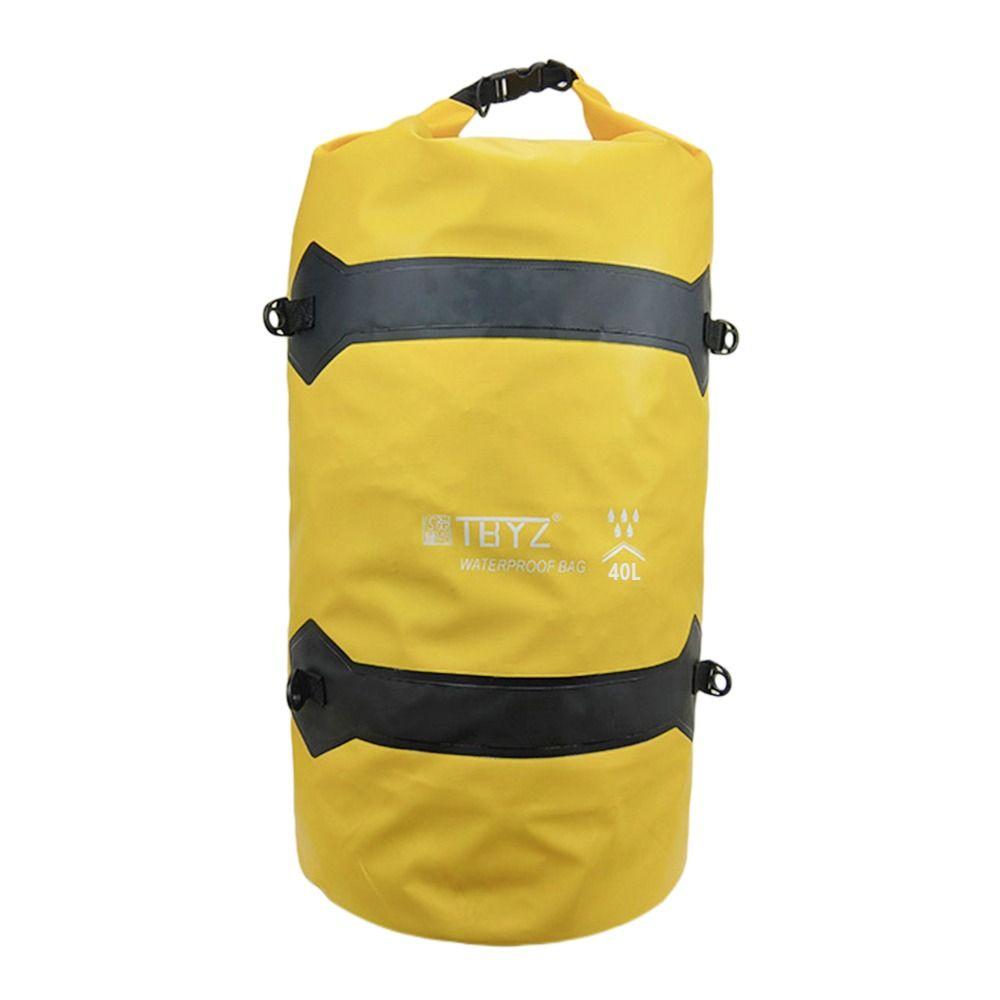 Waterproof Bicycle Rear Seat Bag 40L Capacity Bike Carrier Bag Durable Travel Bag  Adventure Riding