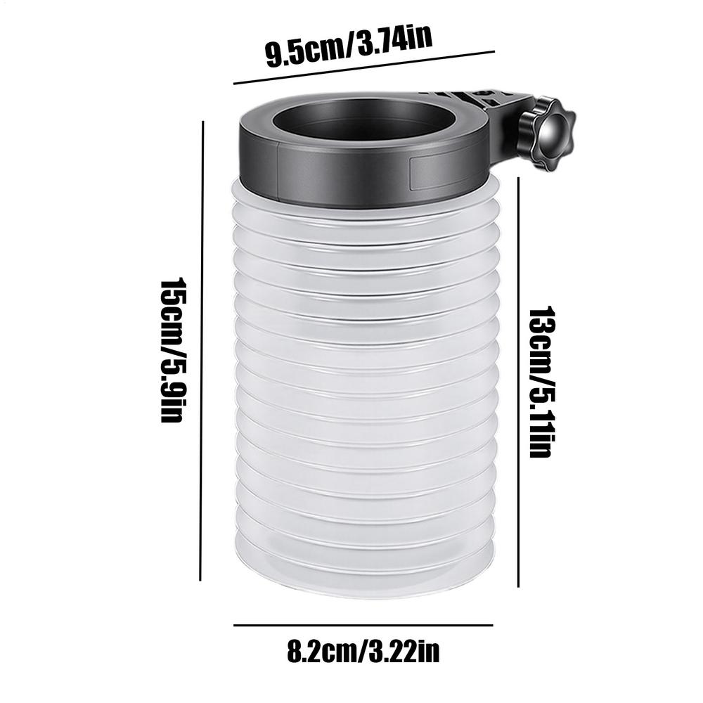 Drill Dust Collector Reusable Detachable Portable Recessed Light Dust Cover For Drilling For Drywall Concrete Masonry