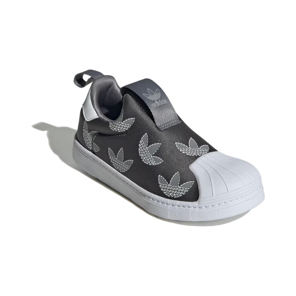 Adidas Originals Superstar 360 Durable Low-Top Kids Skate Shoes Kids Sneakers Black White IF3586