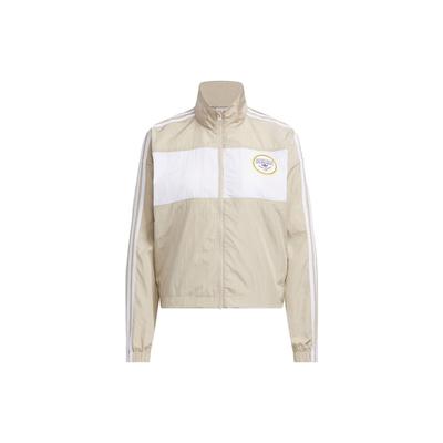 Originals Collegiate Windbreaker With Three-Stripe Color Block Women Jackets Beige-Brown IU4774