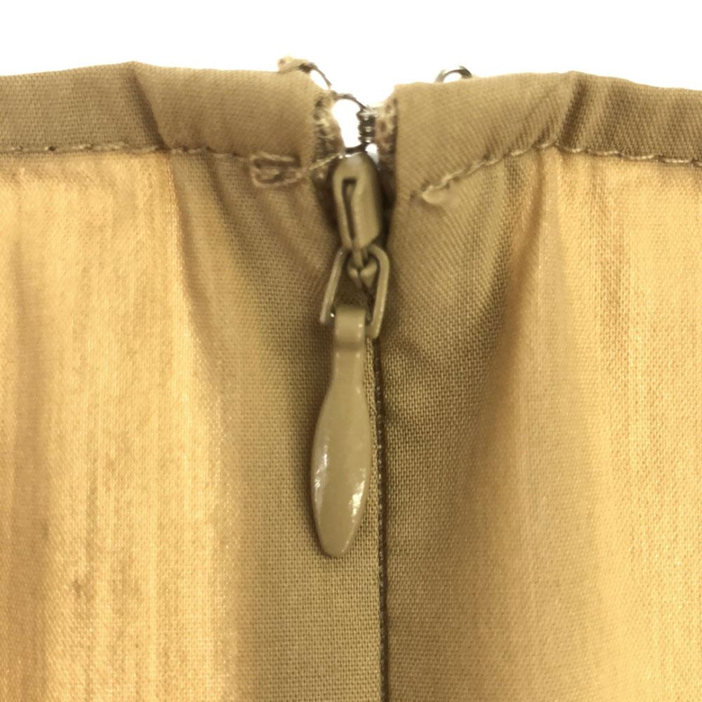 ELENDEEK Langarm Gerissenes Einteiler 2 Kamel Reißverschluss hinten Damen Gebraucht