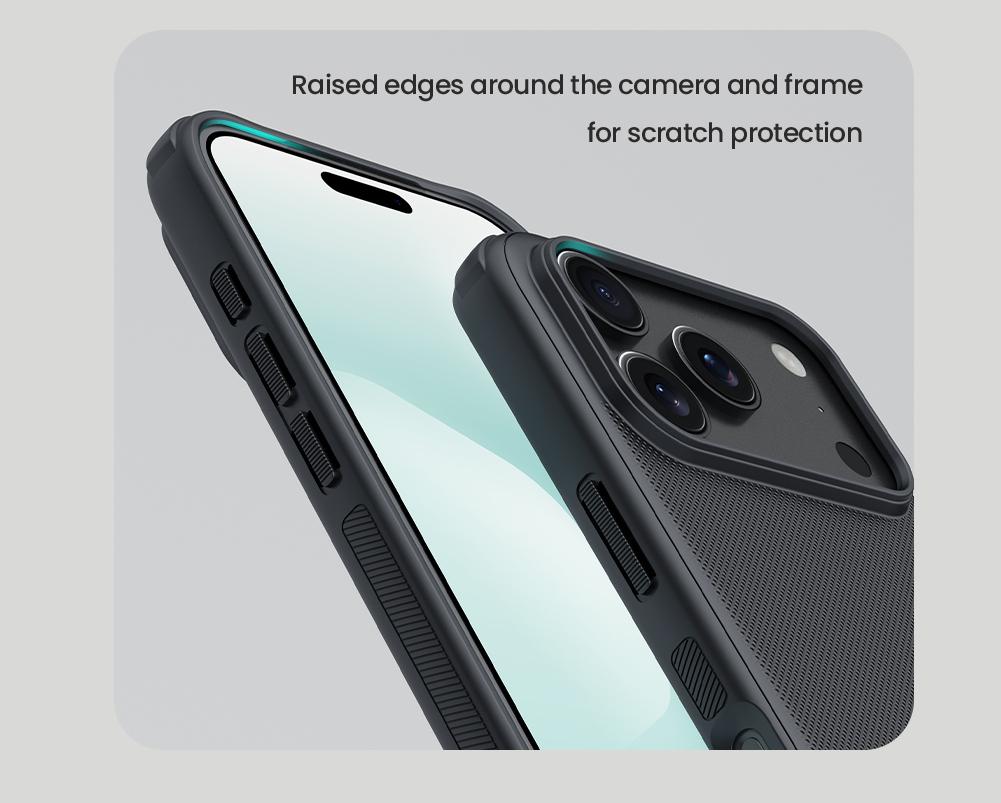 For iPhone 17 Pro Max / 17 Air Nillkin Case Super Frosted Shield Pro Soft TPU Hard PC Ultra thin Back Cover Protection