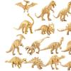 Hollow Prehistoric Dinosaur Toy Playset Figures Props Toys Party Favors Collectibles Ages 3+