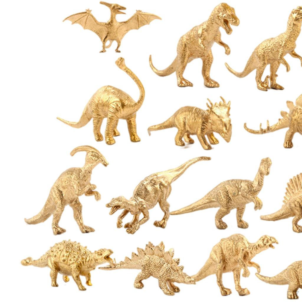 Hollow Prehistoric Dinosaur Toy Playset Figures Props Toys Party Favors Collectibles Ages 3+