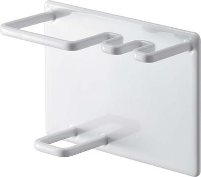 Magnetická koupelnová trubice a držák zubního kartáčku Yamazaki Jitsugyo 5510 bílá Přibl.. Š11 x H4,8 x V8cm Věžový plovoucí držák na zubní kartáčky