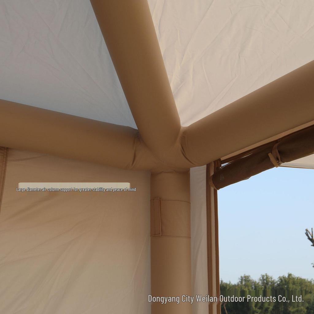 Inflatable Quick-Deploy Windproof Rainproof Tent for Portable Outdoor Camping