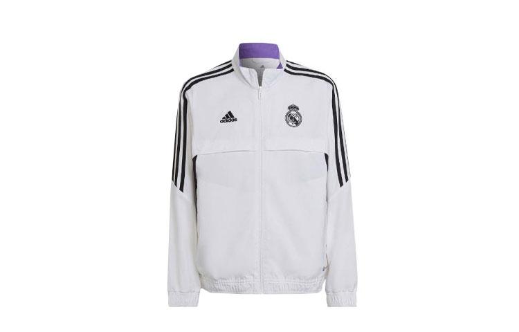 Adidas Jackets Men s White Stand Collar Moderate Other HA2595 XL