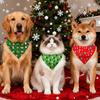 Haustier Dreieckstuch Weihnachten Haustierkleidung Haustier Lätzchen Katze Halstuch Hund Lätzchen Glatte Kante Zubehör