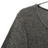 TO BE CHIC Wool Sanyo Shokai Long Sleeve One Piece 40 Gray Women Used